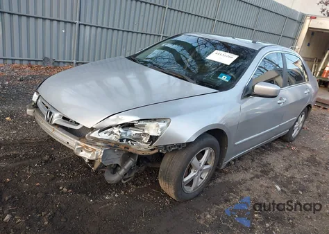 2003 Honda Accord 2.4 Ex из США, поврежденный, VIN 1HGCM56673A101305